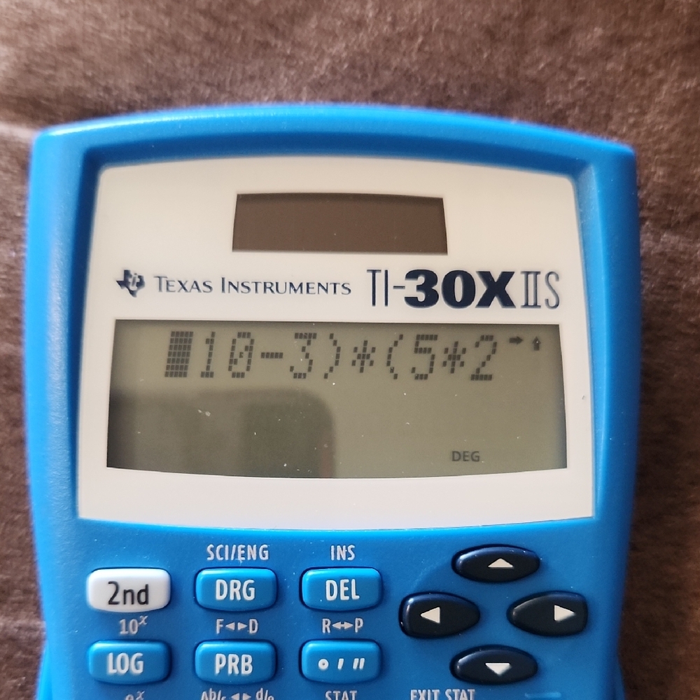 Texas Instruments TI-30X IIS Calculator in Vibrant Blue